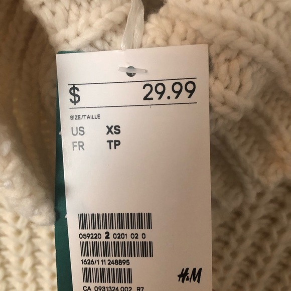 H and M sweater turtle neck dress - Picture 3 of 3